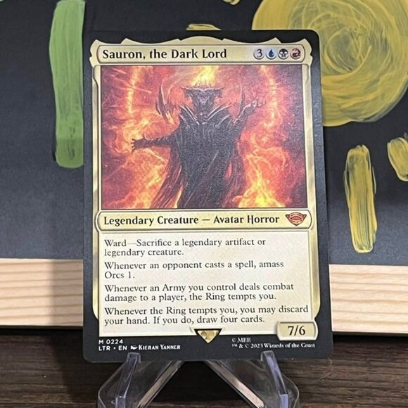 Sauron,the Dark Lord-Universes Beyond:The Lord of the Rings:Tales of MiddleEarth - Picture 1 of 3